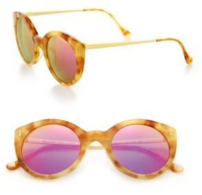 Illesteva Palm Beach 49MM Cat's-Eye Sunglasses