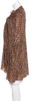 Thumbnail for your product : Michael Kors Tied Abstract Print Shawl w/ Tags
