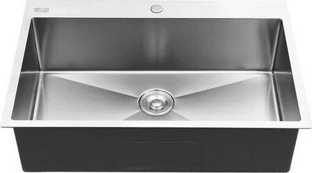 Karl Home KarlHome33in.SingleBowlDrop-InKitchenSinkwithBottomGrid