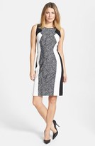 Thumbnail for your product : Classiques Entier 'Spector' Lace & Ponte Sheath Dress