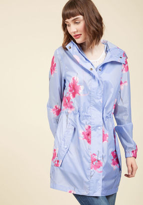 Joules The Showers That Be Raincoat in Orchids in 12