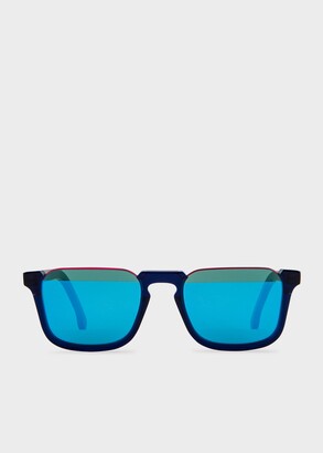 Paul Smith Deep Navy 'Belmont' Sunglasses