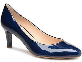 Högl Women's Tela Rounded Toe High Heels In Blue - Size Uk 4.5 / Eu 37 1/2