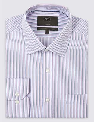 Marks and Spencer Pure Cotton Non-Iron Regular Fit Shirt