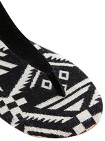 Thumbnail for your product : Toms Playa Black Woven Flat Sandals