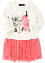 Thumbnail for your product : Jenna & Jessie Princess Cat Ruffle Bottom Dress (Little Girls)