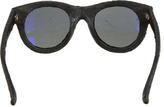 Thumbnail for your product : Linda Farrow Embossed Oversize Sunglasses