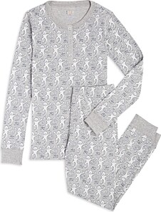 Roller Rabbit Unisex Monkey Pajama Set - Little Kid, Big Kid