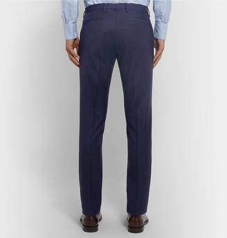 Paul Smith Grey Soho Slim-Fit Puppytooth Wool Suit Trousers