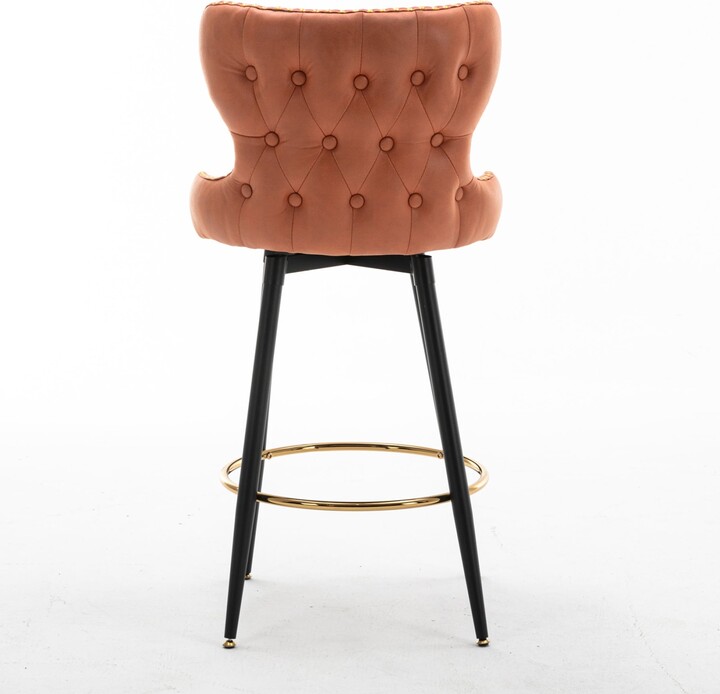 Modern Leather Fabric bar chairs ShopStyle