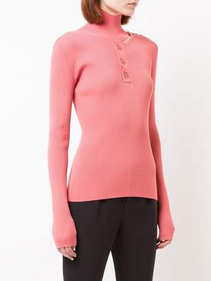 Dion Lee turtleneck fitted sweater
