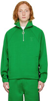 Thumbnail for your product : Ami Alexandre Mattiussi Green Cotton Sweatshirt