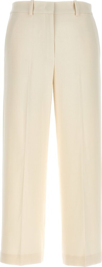Theory Admiral Crepe Relaxed Straight Pants