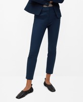 MANGO Women’s Suit Slim-Fit Pants