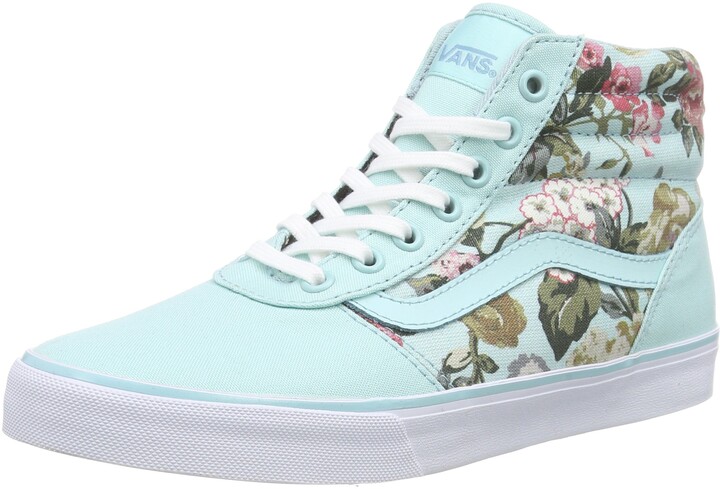 vans rosa alte