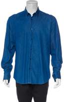 Thumbnail for your product : Versace Chambray Casual Shirt