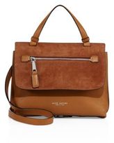 Thumbnail for your product : Marc Jacobs Waverly Small Leather & Suede Top-Handle Satchel