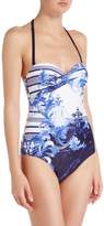 Thumbnail for your product : Ted Baker Persian bandeau swimsuit