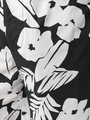 MSGM floral print Bermuda shorts