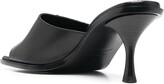Thumbnail for your product : DSQUARED2 Logo-Plaque 85mm Mules