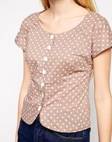 Thumbnail for your product : Emily & Fin Lottie Button Up Top