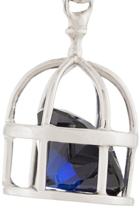 E.m. Caged Crystal Earring