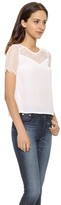 Thumbnail for your product : Myne Finn A Line Top with Lace