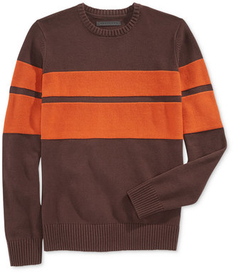 Sean John Men's Double Stripe Sweater