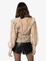 Thumbnail for your product : Etro Ruffle-Trimmed Paisley-Print Blouse