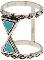 Thumbnail for your product : Ariella Collection Double Triangle Ring