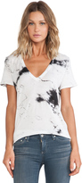 Thumbnail for your product : Enza Costa Loose Short Sleeve V Tee