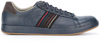Paul Smith striped lateral sneakers - men - Calf Leather/Polyester/Cotton/rubber - 6