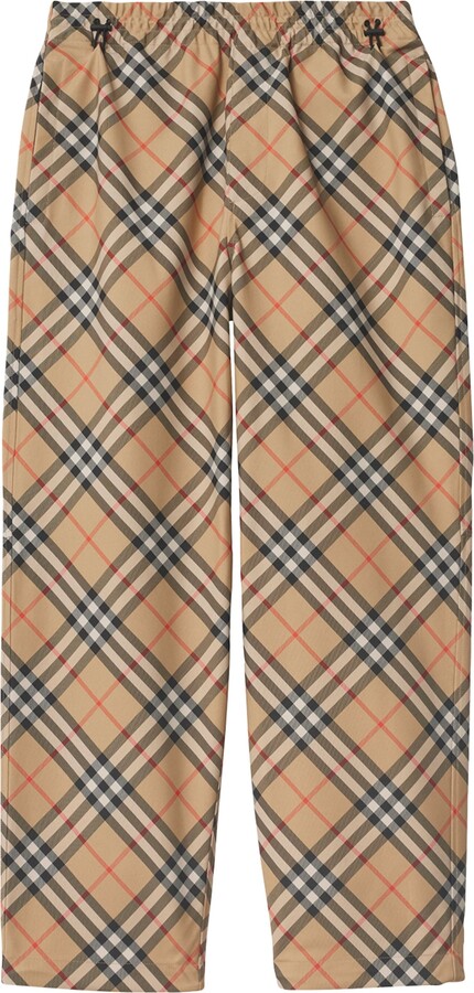 Burberry Men's Houndstooth Elastic-Waist Pants ShopStyle Casual