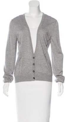 Cédric Charlier Button-Up Wool Cardigan