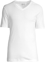 Thumbnail for your product : Hanro Sea Island Cotton V-Neck Tee