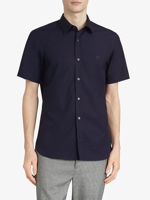Burberry equestrian embroidered shirt