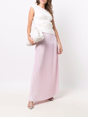 Atu Body Couture Pleated Maxi Skirt