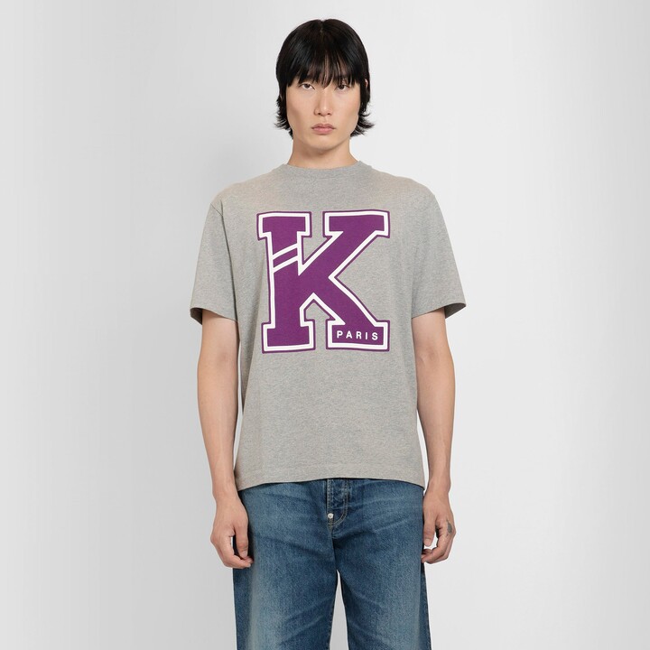 Kenzo By Nigo Man Grey T-Shirts - ShopStyle