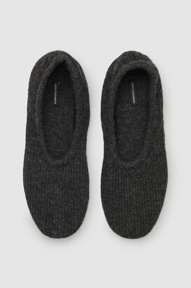 COS Ribbed Cashmere Slippers - ShopStyle
