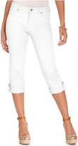 Thumbnail for your product : NYDJ Lyris Cropped Capri Jeans, Optical White Wash
