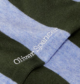 Thumbnail for your product : Oliver Spencer Loungewear Lee Striped Stretch Cotton-Blend Socks