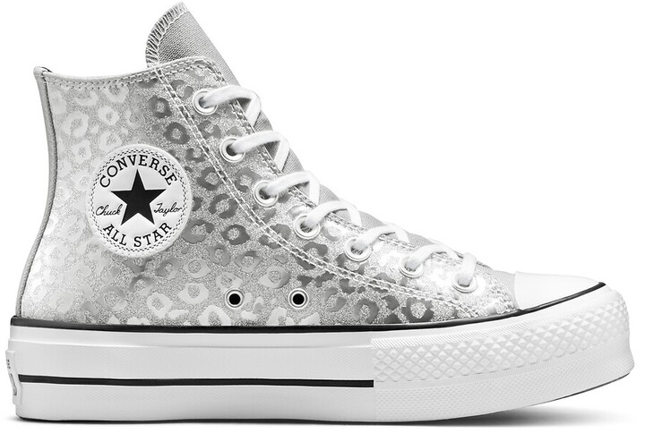 silver converse uk