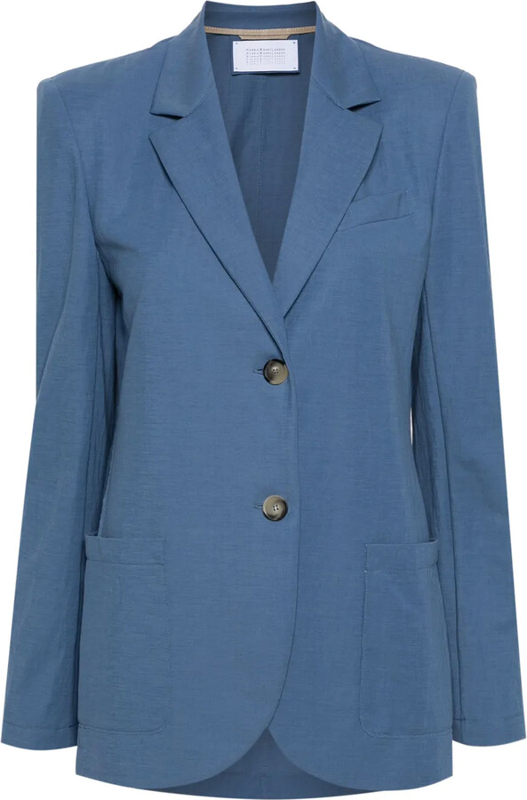 Harris Wharf London Single-Breasted Blazer
