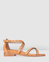 Thumbnail for your product : Bared Footwear - Women's Brown Sandals - Loon Leather Flat Sandals - Women's - Size One Size, 38 at The Iconic