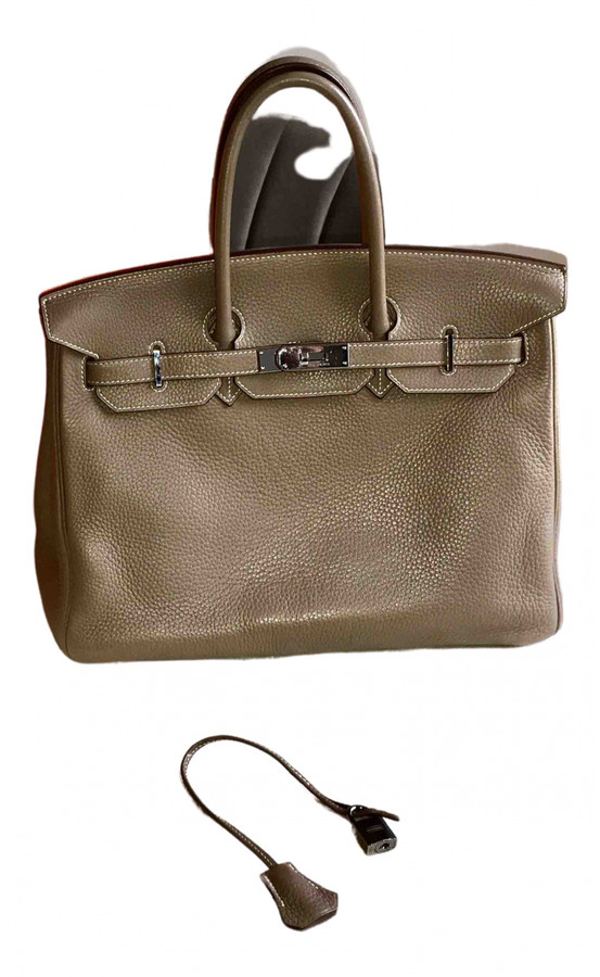 hermes birkin 35 grey