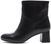 Thumbnail for your product : Marni Nappa Leather Ankle Booties in Coal