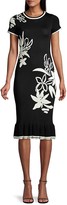 Thumbnail for your product : Shoshanna Leah Floral Knit Bodycon Dress