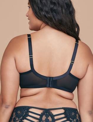 Lane Bryant Lightly Lined French Balconette Bra - Strappy Lace