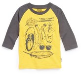 Thumbnail for your product : Munster 'Run Before Walk' Raglan Sleeve T-Shirt (Baby Boys)