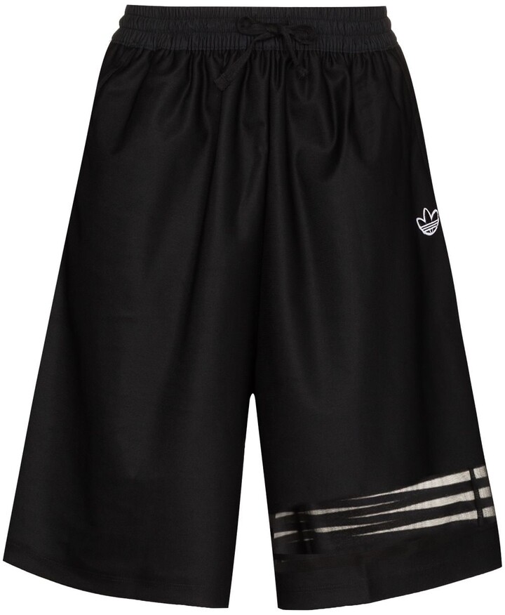 adidas Originals Basketball knee-length shorts - ShopStyle